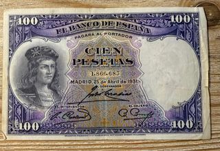 Lote Billetes II República Española 1931-1935