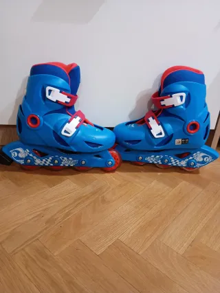 Patines Oxelo Play 3 Talla 30-32 Niños Azul