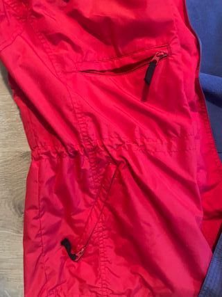 Chaqueta Columbia Vintage Roja y Negra