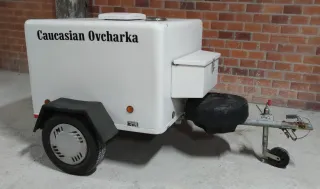 Remolque isotérmico para perros