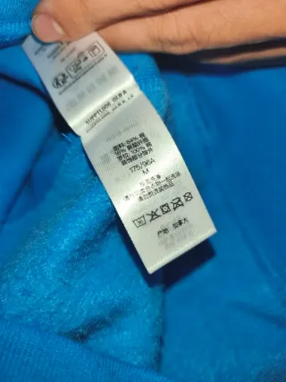 Supreme Sudadera Cyan Box Logo Talla M