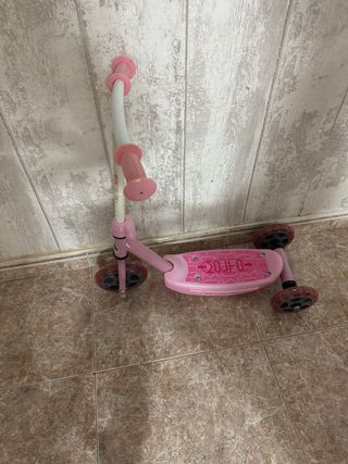 Patín 3 Ruedas Rosa