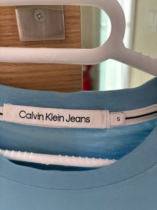 Camiseta Calvin Klein Jeans Azul Talla S