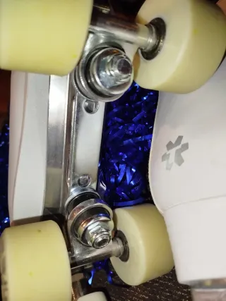 Patines Blancos 4 Ruedas Talla 37 Tijuana Perfecto