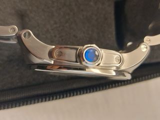 Reloj Cartier Automático Plata y Blanco Men’s.