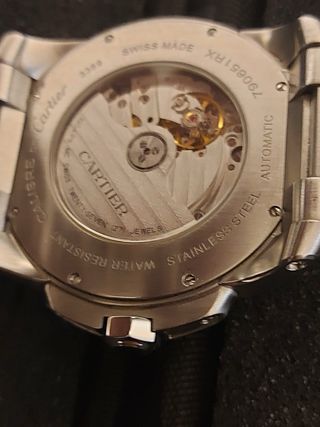 Reloj Cartier Automático Plata y Blanco Men’s.