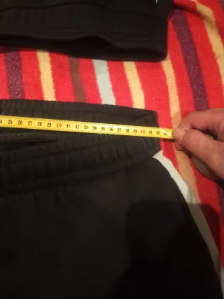 Chándal Puma Talla L Negro y Blanco