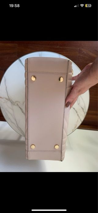 Bolso Michael Kors Rosa y Dorado Nuevo