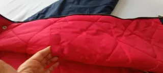 Anorak Reebok Azul y Rojo