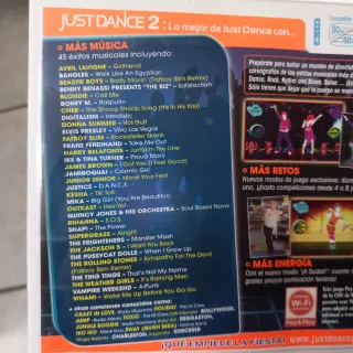 Pack de tres jocs de WII Just Dance.