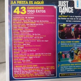 Pack de tres jocs de WII Just Dance.