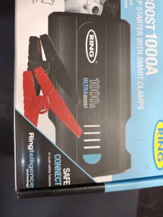 Arrancador Batería Coche 1000A Ring