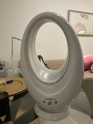 Ventilador Colorair con luces y aromaterapia