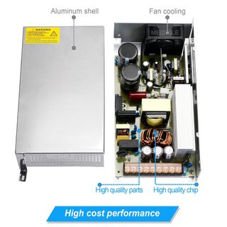 Fuente de Alimentación 12V 100A (1200W) - Compacta