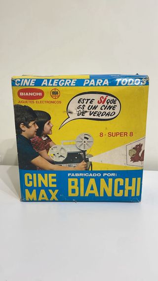 Proyector Cine MAX Bianchi Super 8
