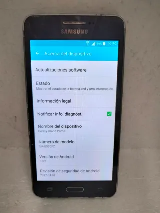 Samsung Galaxy Grand Prime Negro