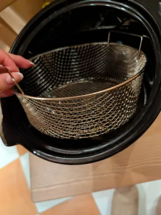 Freidora de aire negra marca: FREI MAGIC