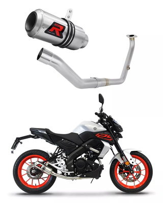 Tubo escape completo YAMAHA MT-125 XSR 125 R15 V2
