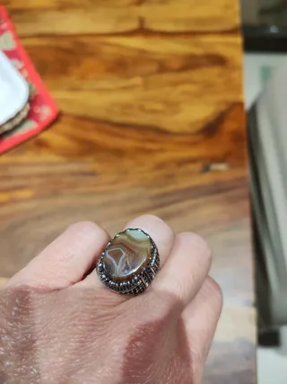Anillos con piedra natural