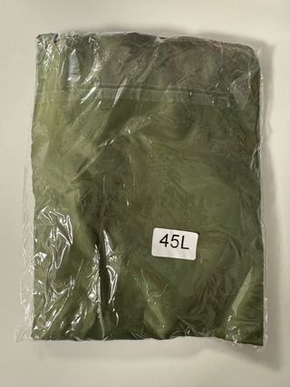 Funda impermeable mochila 45L verde militar