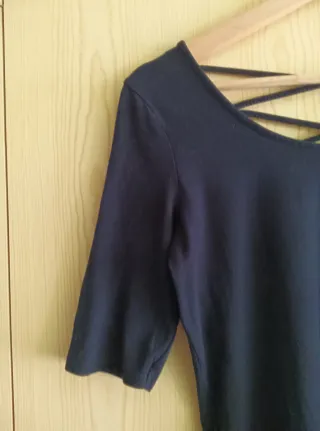 Camisa Bershka negra  talla M