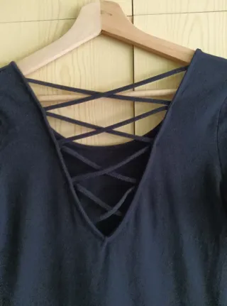 Camisa Bershka negra  talla M