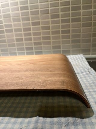 Vassoio in legno curvo