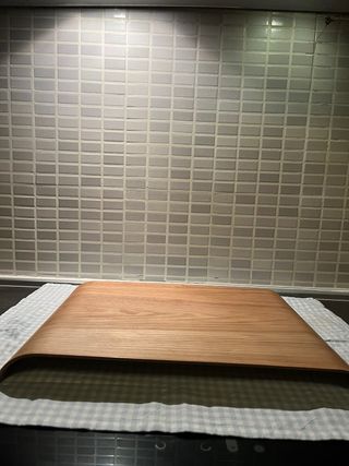 Vassoio in legno curvo