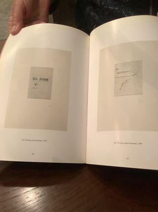 Libro de Arte Brossa.Joan Brossa.Poemes publics