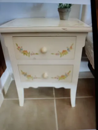 Dormitorio juvenil Cabecero de forja 105 cm pintad