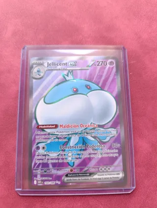Carta Pokémon Jellicent EX 160/086