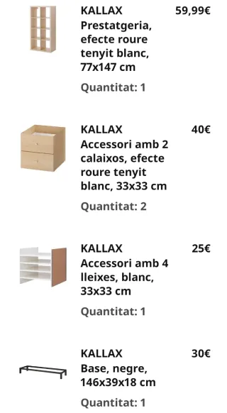 Estantería Kallax Ikea