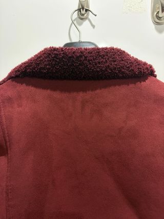 Cazadora doble faz burdeos