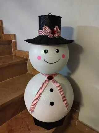 Muñeco de Nieve Decorativo Navideño