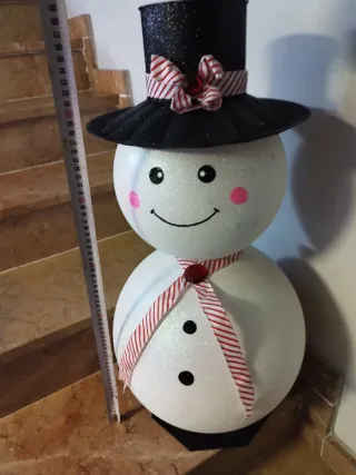 Muñeco de Nieve Decorativo Navideño