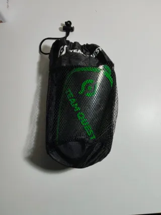 Espinilleras TeamQuest Negras y Verdes