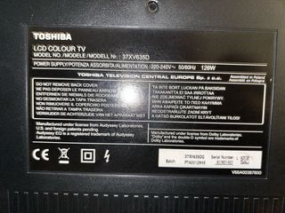 Televisor Toshiba 37” con Chromecast