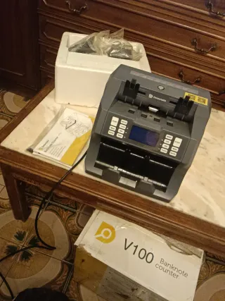 Contador Detector Billetes Falsos V100