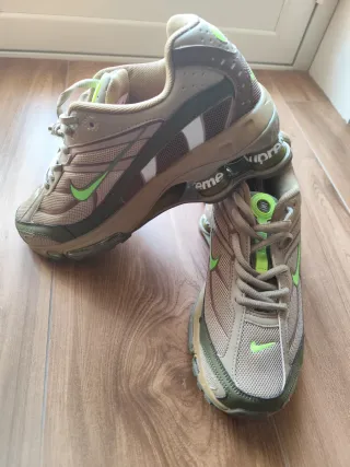 Nike Shox Ride 2 Supreme Beige/Verde nuove