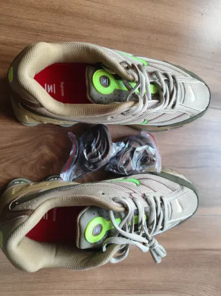 Nike Shox Ride 2 Supreme Beige/Verde nuove