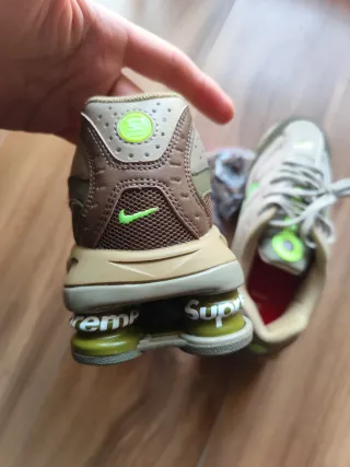 Nike Shox Ride 2 Supreme Beige/Verde nuove