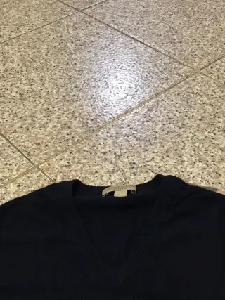 Maglione Burberry Brit lana blu tg. L uomo