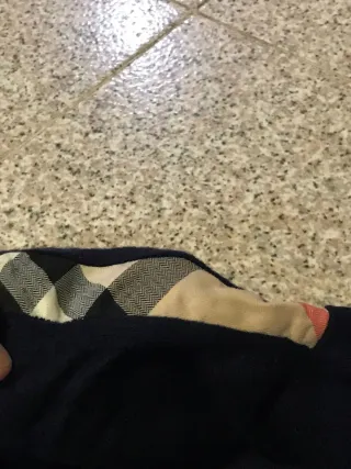 Maglione Burberry Brit lana blu tg. L uomo