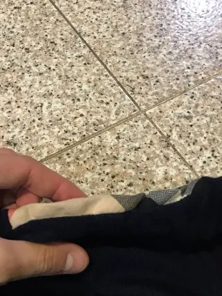 Maglione Burberry Brit lana blu tg. L uomo