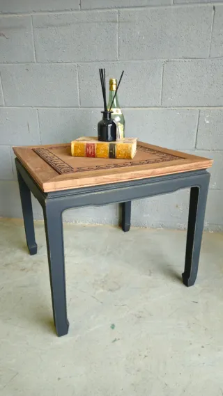 Mesa de centro rústica