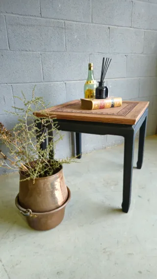 Mesa de centro rústica