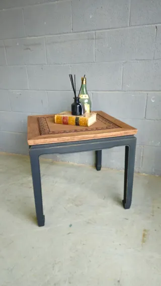 Mesa de centro rústica