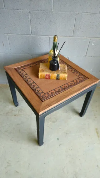 Mesa de centro rústica