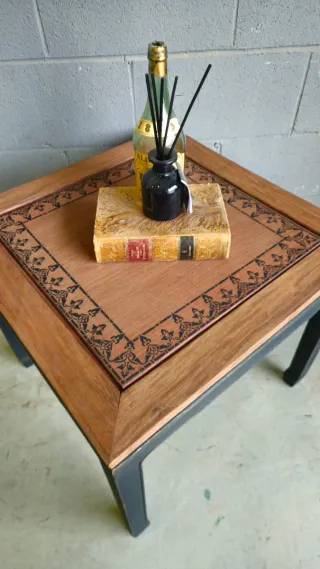 Mesa de centro rústica