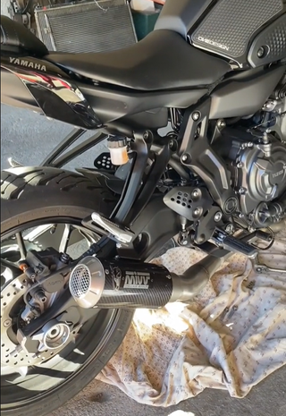Tubo escape MIVV YAMAHA MT 07 XSR 700 R7